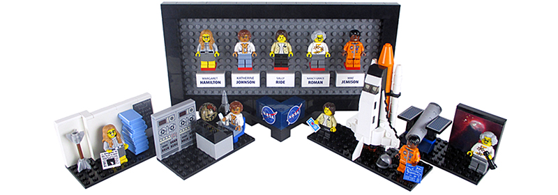 Illustration for article titled Lego's Next Fan-Designed Set Celebrates the Women of NASA